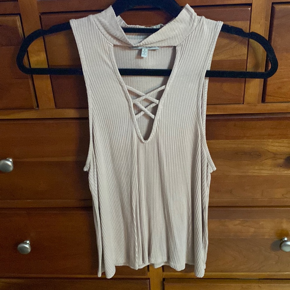 tan top